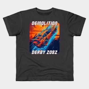 Demolition Derby 2082 Kids T-Shirt